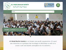 Tablet Screenshot of alhudamuslimsociety.com